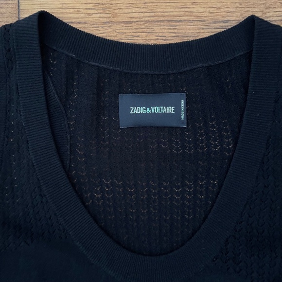 Zadig & Voltaire Milia VE Sleeveless Knit Top - Picture 4 of 8